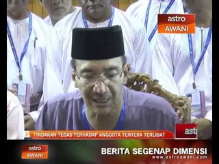 Tindakan tegas terhadap anggata tentera terlibat