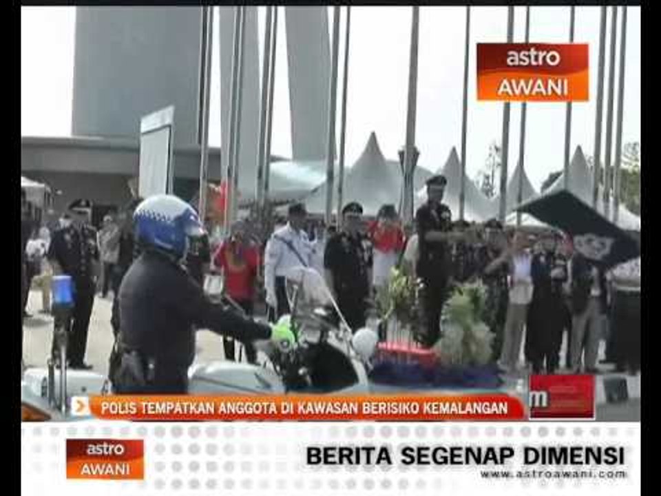 Polis tempatkan anggota di kawasan berisiko kemalangan