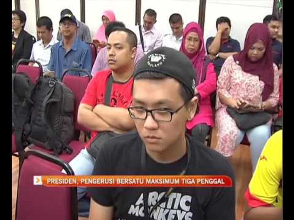 Presiden, Pengerusi BERSATU maksimum tiga penggal