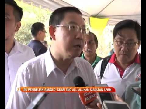 Isu pembelian banglo: Lim Guan Eng alu-alukan siasatan SPRM