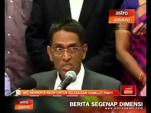 MIC akhirnya akur untuk selesaikan kemelut parti