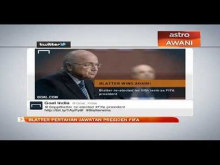 Blatter pertahan jawatan presiden FIFA