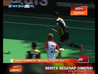 Video herunterladen: Liga Hoki Dunia: Malaysia benam Perancis 4-1