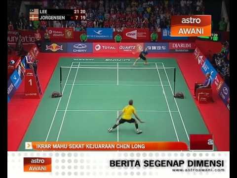 Lee Chong Wei ikrar mahu sekat kejuaraan Chen Long