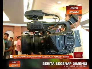 Video herunterladen: MIC akur untuk selesaikan kemelut parti