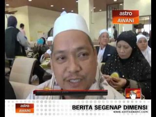 Jemaah haji Kuala Terengganu selamat tiba