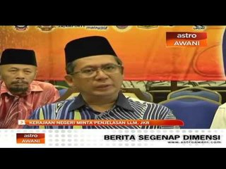 Kerajaan negeri minta penjelasan Lembaga Lebuhraya Malaysia, JKR
