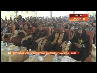 Semangat Moginakan dalam sambutan Kaamatan 2015