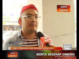 Tumpu pendidikan yang menjana pendapatan
