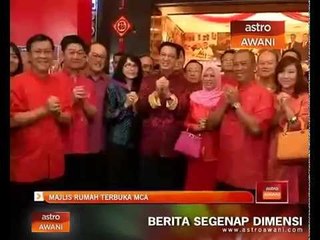 Tahun Baru Cina: Majlis rumah terbuka MCA