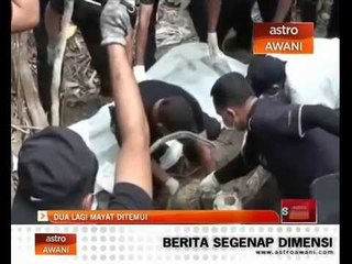 Penyeludupan manusia: Dua lagi mayat ditemui