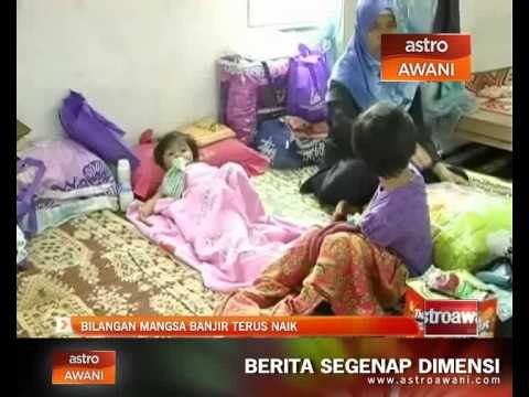 Terengganu: Bilangan mangsa banjir terus naik