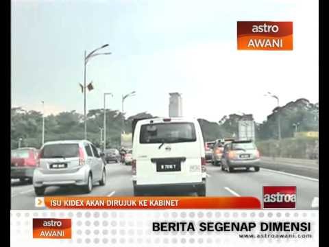 Isu Kidex akan dirujuk ke kabinet