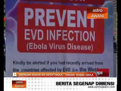Saringan kesihatan diperingkat tangani wabak Ebola