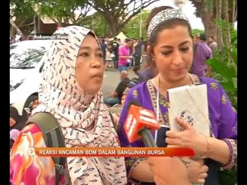 Ancaman bom: Reaksi pekerja di kompleks Bursa Malaysia