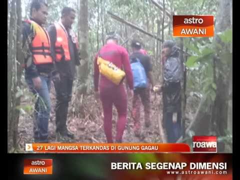 27 lagi mangsa terkandas di Gunung Gagau
