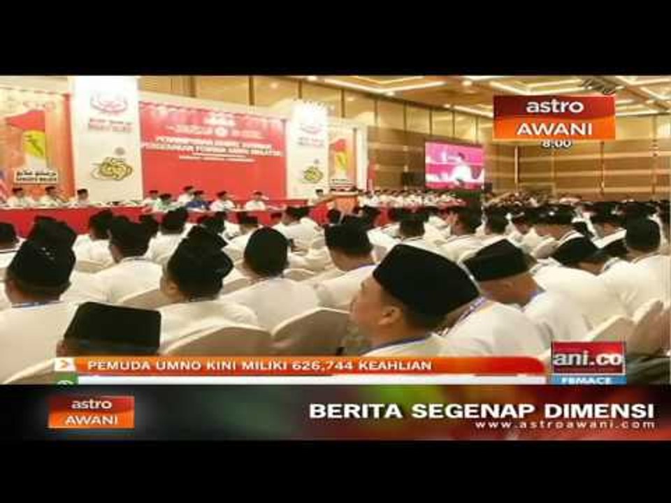Pemuda UMNO kini miliki 626,744 keahlian
