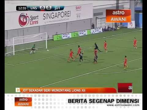JDT sekadar seri menentang Lions XII