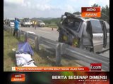 Peserta mencandat sotong maut nahas jalan raya