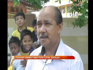Cuaca panas melampau: Penjaga sambut baik penutupan sekolah