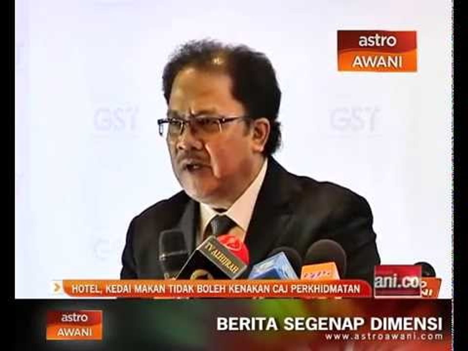 Hotel, kedai makan tidak boleh kenakan caj perkhidmatan
