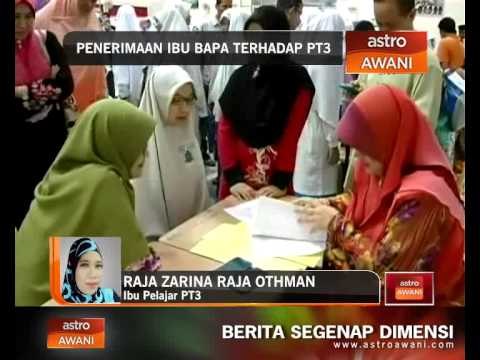 Penerimaan ibu bapa terhadap PT3