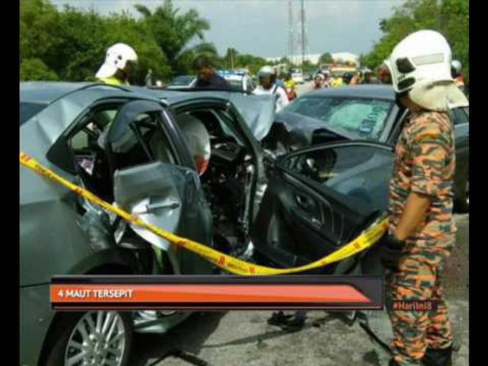 4 maut tersepit