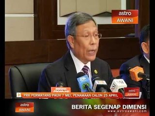 Tải video: PRK Permatang Pauh 7 Mei. penamaan calon 25 April