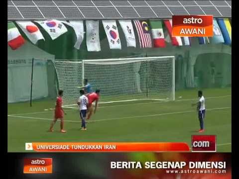 Skuad bola sepak negara tundukkan Iran