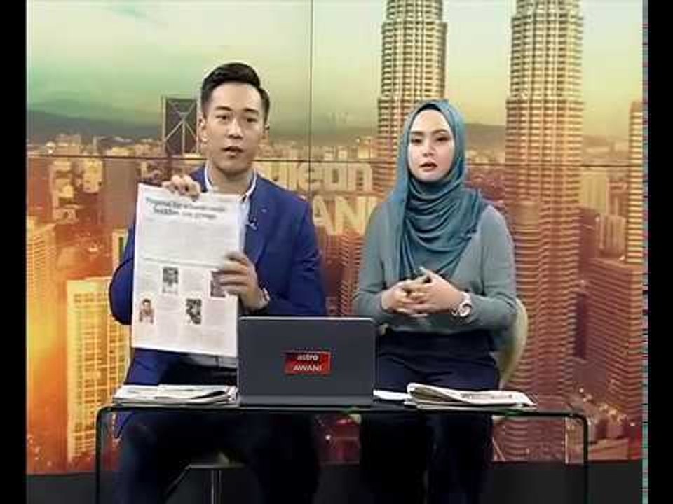 Buletin AWANI pagi: Rangkuman muka depan akhbar