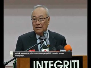 JKNMPP kemuka 32 cadangan selesaikan isu pembiayaan politik