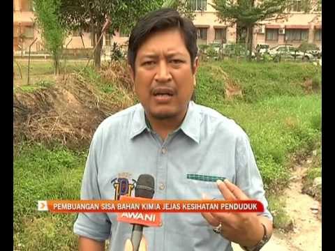Penduduk Taman Seri Jati terkesan sisa bahan kimia