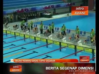 AUG 2014: Skuad renang gagal capai sasaran