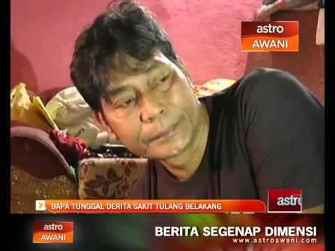 Bapa tunggal derita sakit tulang belakang