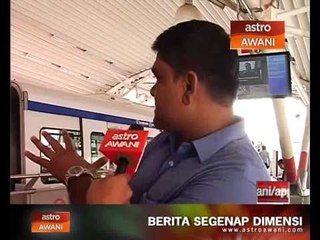 Pengguna Monorel Sutra Mark 2 teruja