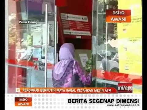 Perompak berputih mata gagal pecahkan mesin deposit wang