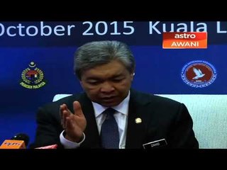 Jerebu: Zahid Hamidi cadang bina parit