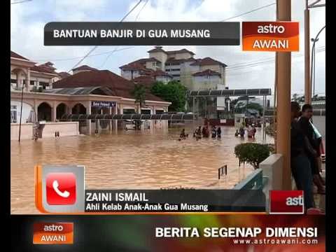 Bantuan banjir di Gua Musang