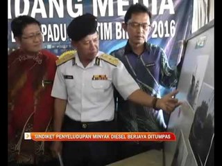 Sindiket penyeludupan minyak diesel berjaya ditumpas