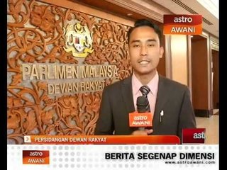 Persidangan Dewan Rakyat (30 Oktober 2014)