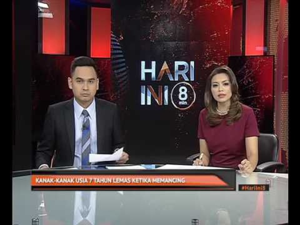 Kanak-kanak usia 7 tahun lemas ketika memancing