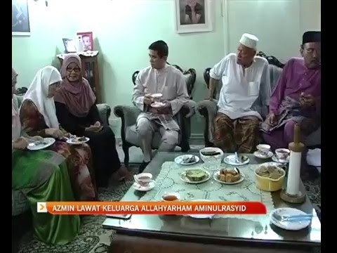 Azmin lawat keluarga Allahyarham Aminulrasyid