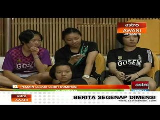 Badminton : Pemain lelaki lebih dominasi