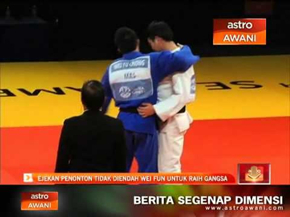 Ejekan penonton tidak diendah Wei Fun untuk raih gangsa
