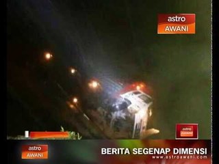 Lori bawa ayam terjunam di Gerik