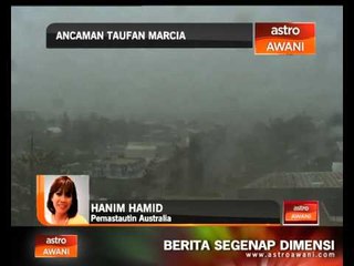 Ancaman taufan Marcia