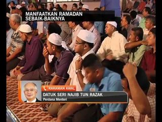 下载视频: Manfaatkan Ramadan sebaik-baiknya - Najib Razak