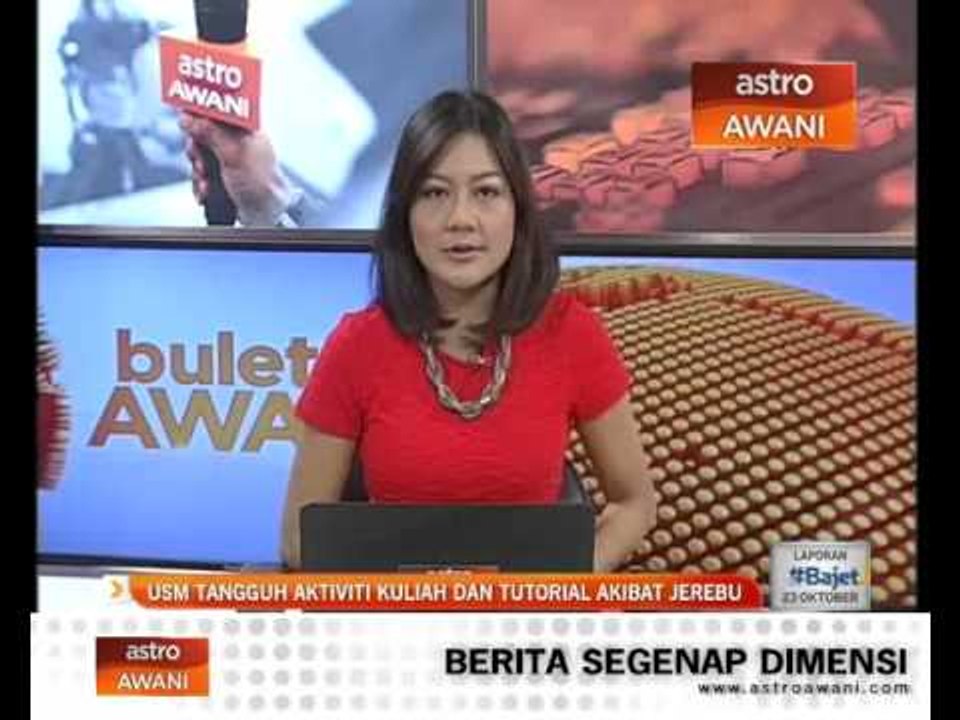 Jerebu: USM tangguh kuliah