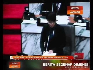 SPAH jimat penggunaan air terawat sehingga 75%