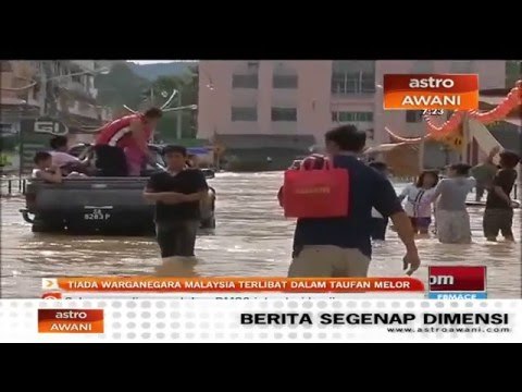 Tiada warganegara Malaysia terlibat dalam Taufan Melor